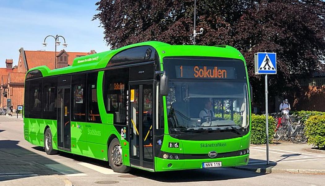 Elbuss i Eslöv. Foto: Wikimedia Commons