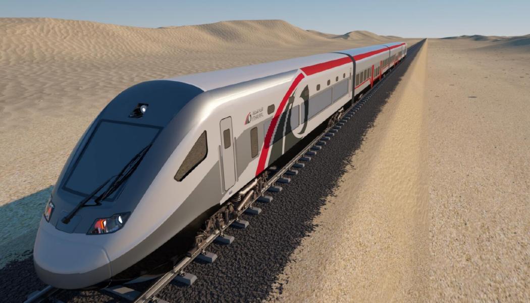 Höghastighetståg i Förenade Arabrepubliken. Foto: Etihad Rail