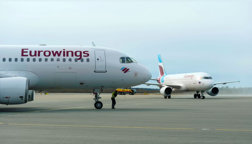 Eurowings plan på Arlanda. Foto: Daniel Asplund, Swedavia