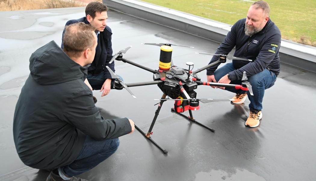 Kapitalet ska användas för att vidareutveckla bolagets drönarlösning Foto: Everdrone