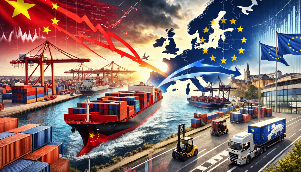 Kinas export till EU ökade under 2025, men enligt experterna finns inga tecken på en bred dumpningsvåg mot Europa. Illustration: AI-genererad bild. Ej ett fotografi.
Upphovsrätt © Conventus– AI-genererat innehåll. Inget av materialet får reproduceras eller användas i andra sammanhang utan skriftligt medgivande.