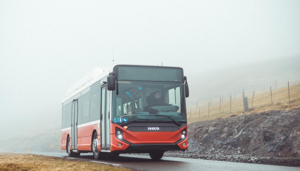 Färöarna väljer Iveco när de påbörjar elektrifieringen av stadstrafiken. Foto: Iveco