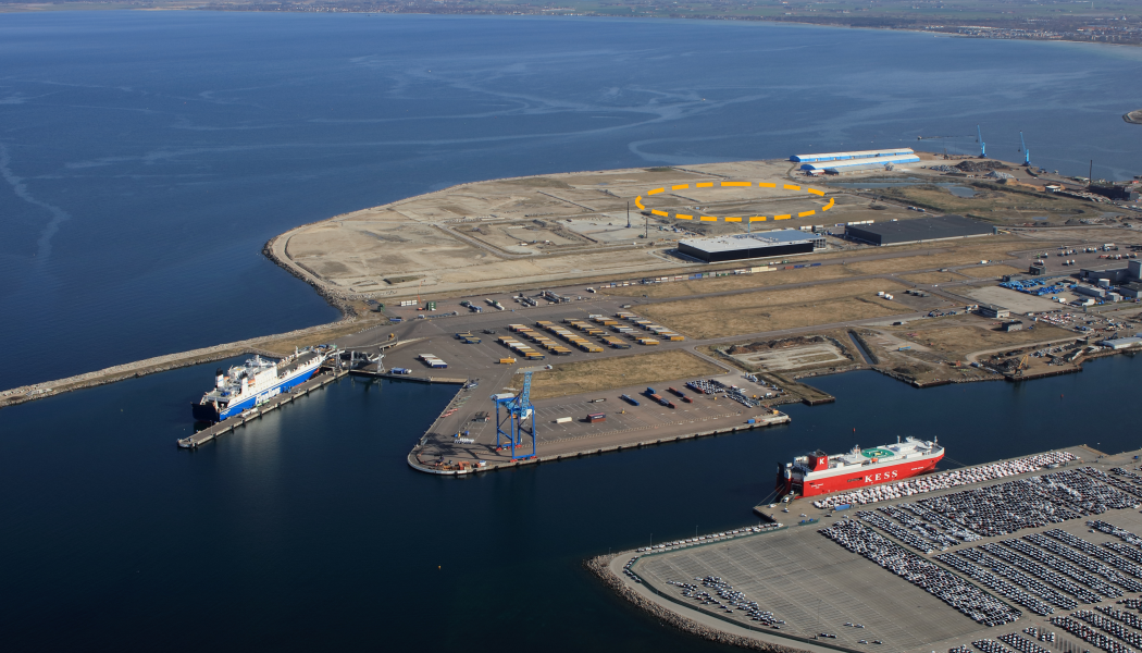 Flygfoto över Norra hamnen. Foto: Malmö stad

