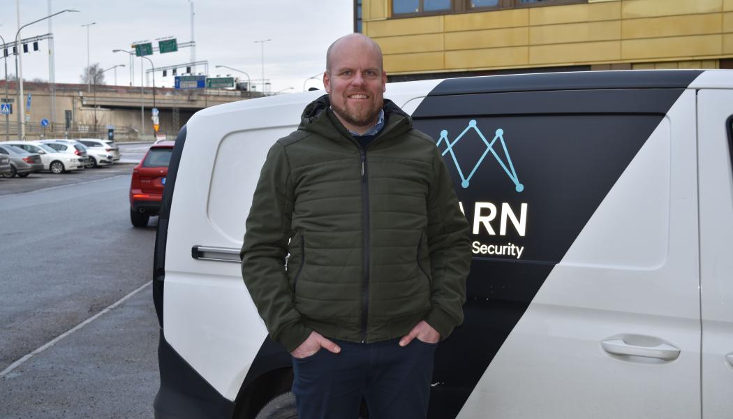 Patrik Lindgren, Avarn Security. Foto: Avarn Security