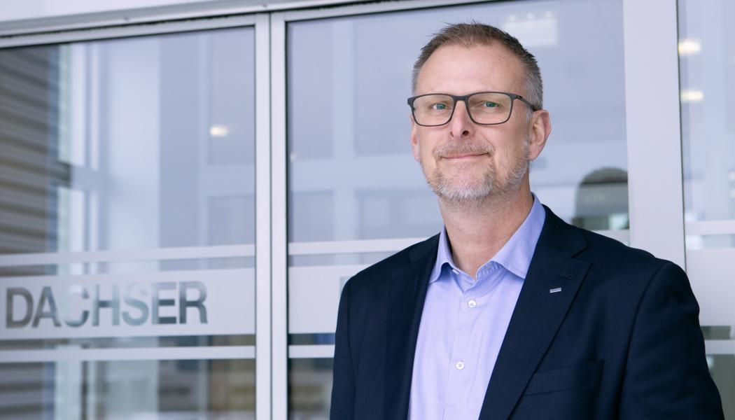 Fredrik Järnåsen, Sales Manager vid Dachser Swedens filial i Malmö Foto: Dachser