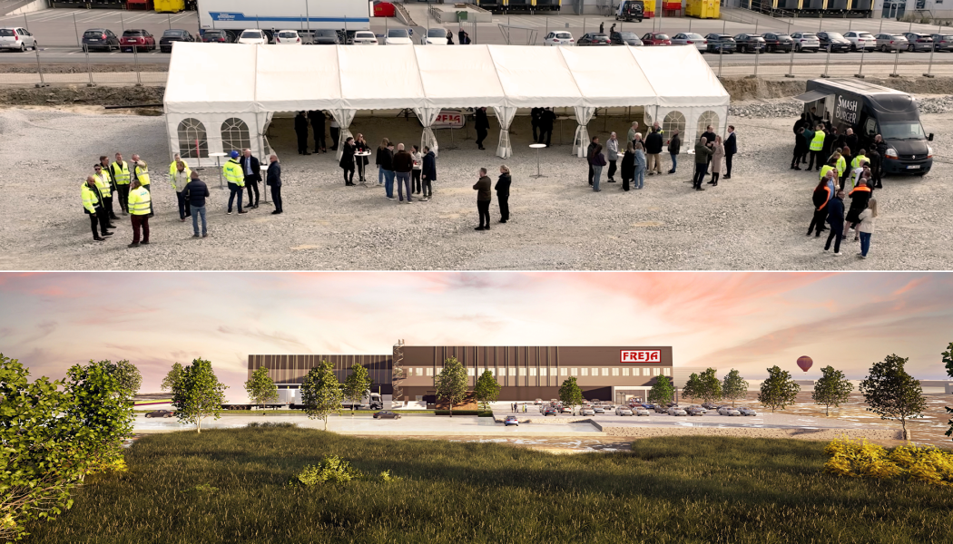 12 000 kvadratmeter logistik byggs i Staffanstorp Foto: Freja