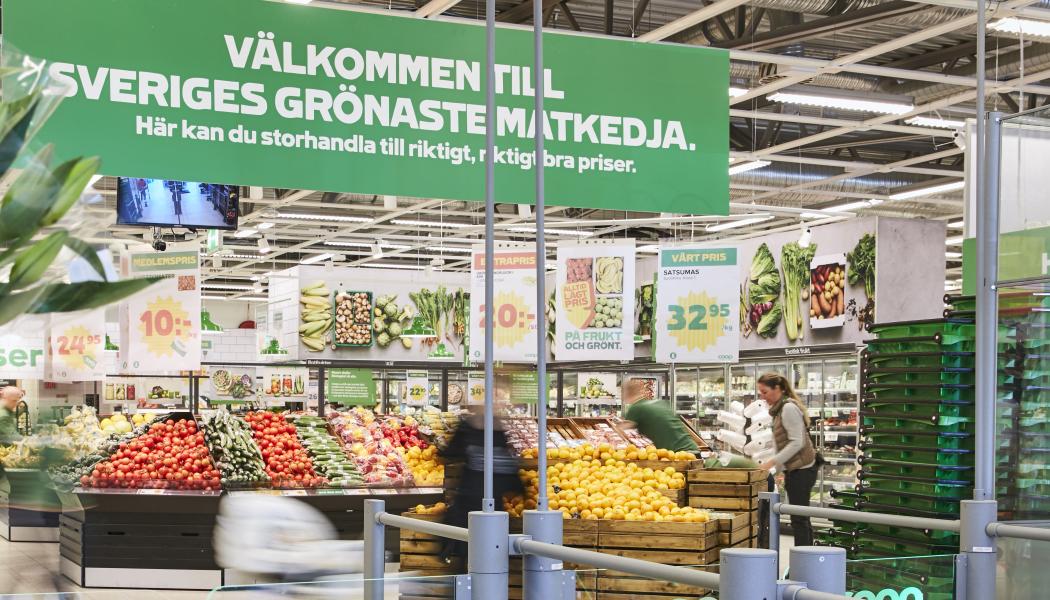 Avvecklingen av centrallagret för e-handel i Kungens kurva pågår och förväntas vara avslutad i februari. Foto: Coop