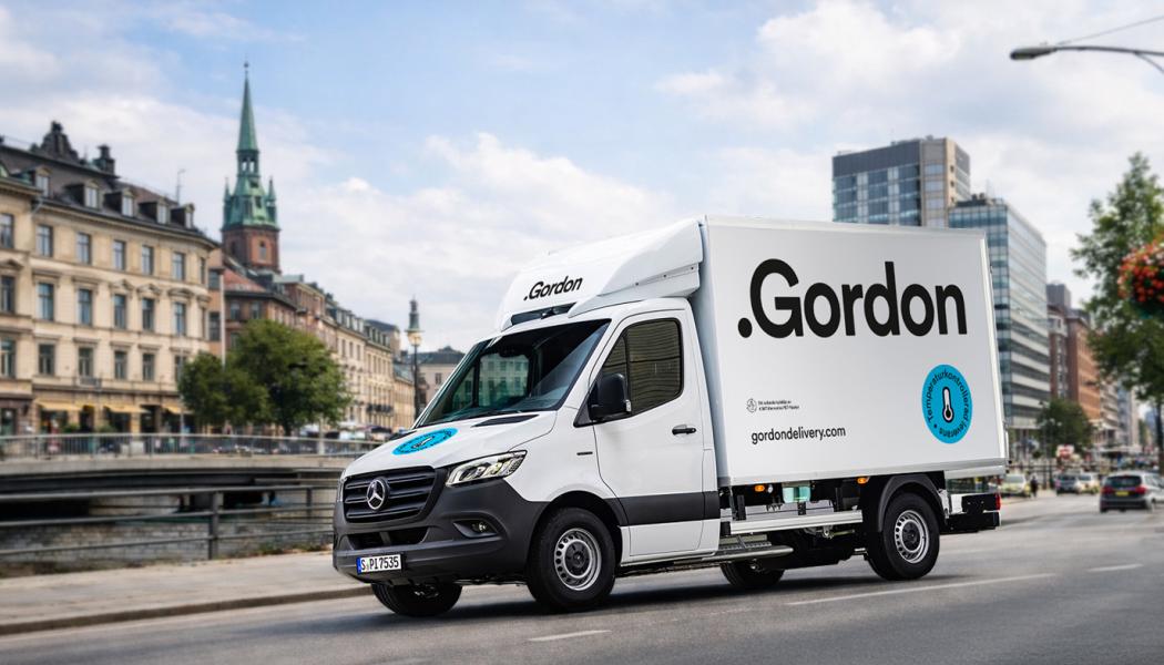 Mercedes eSprinter som användes i studien Foto: Gordon