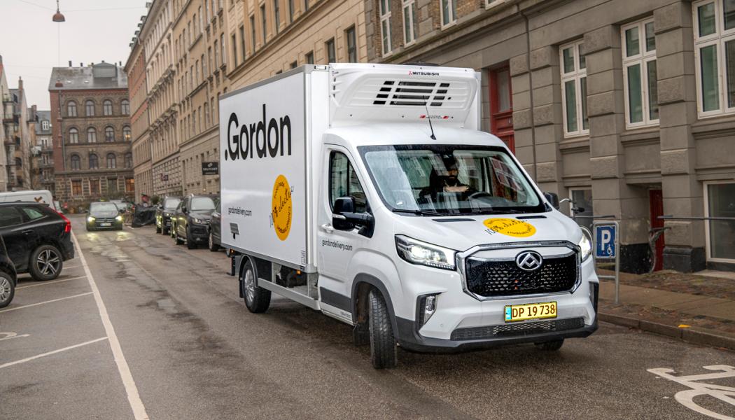 Gordon vill köra samma ellastbilar i Sverige som i Danmark Foto: Gordon