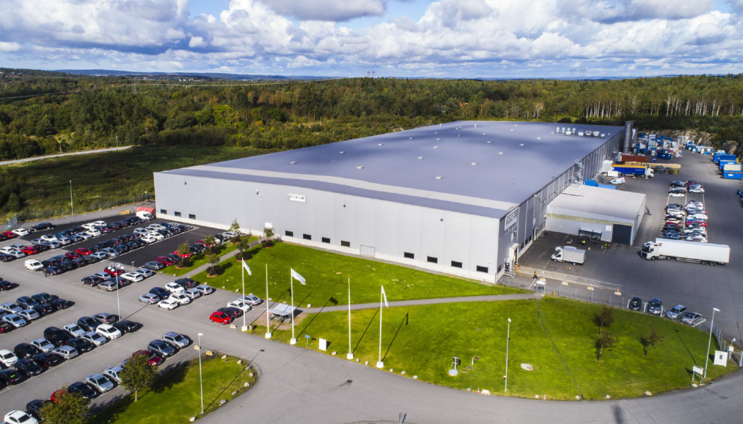 Den 28 000 kvadratmeter stora logistikfastigheten Göteborg Sörred 7:8. Foto: SLP