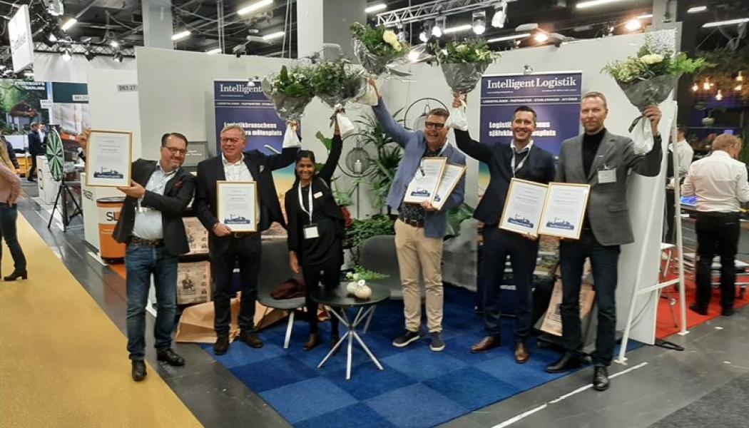 Vinnare av Årets Logistiketablering 2023. Foto: Greenhouse