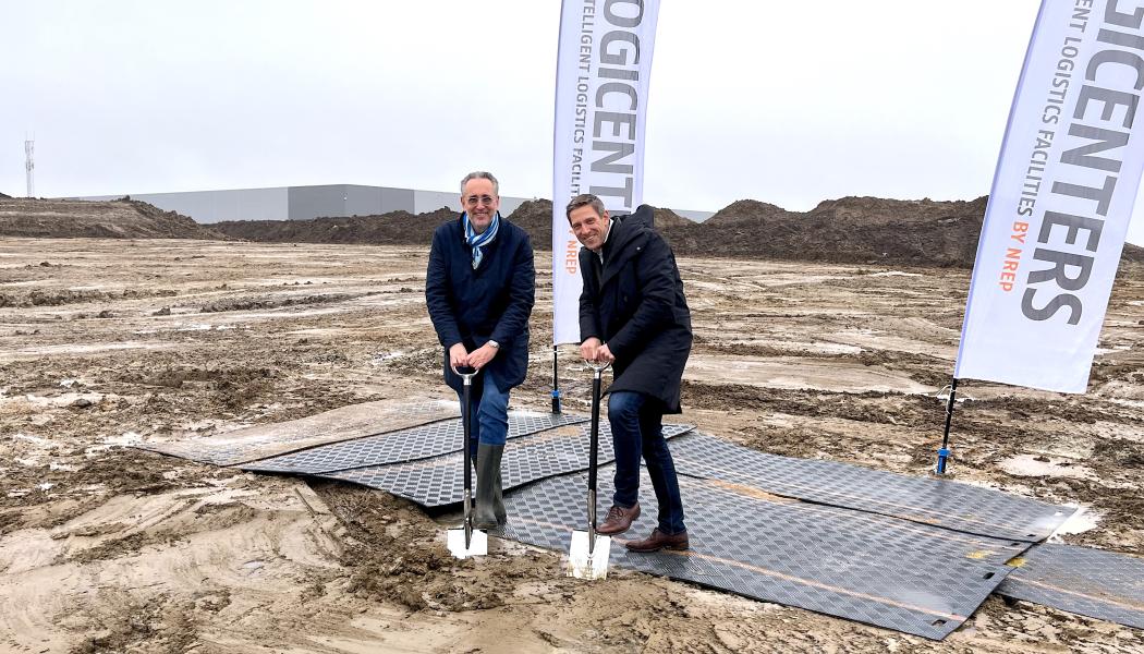 Den stora investeringen i området sträcker sig över totalt 41 500 kvadratmeter och logistikfastigheten kommer att byggas i två etapper. Foto: Logicenters