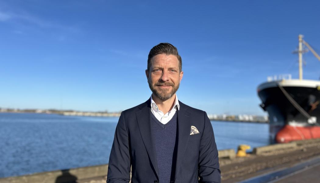 Henrik Nanfeldt. Foto: Hallands Hamnar