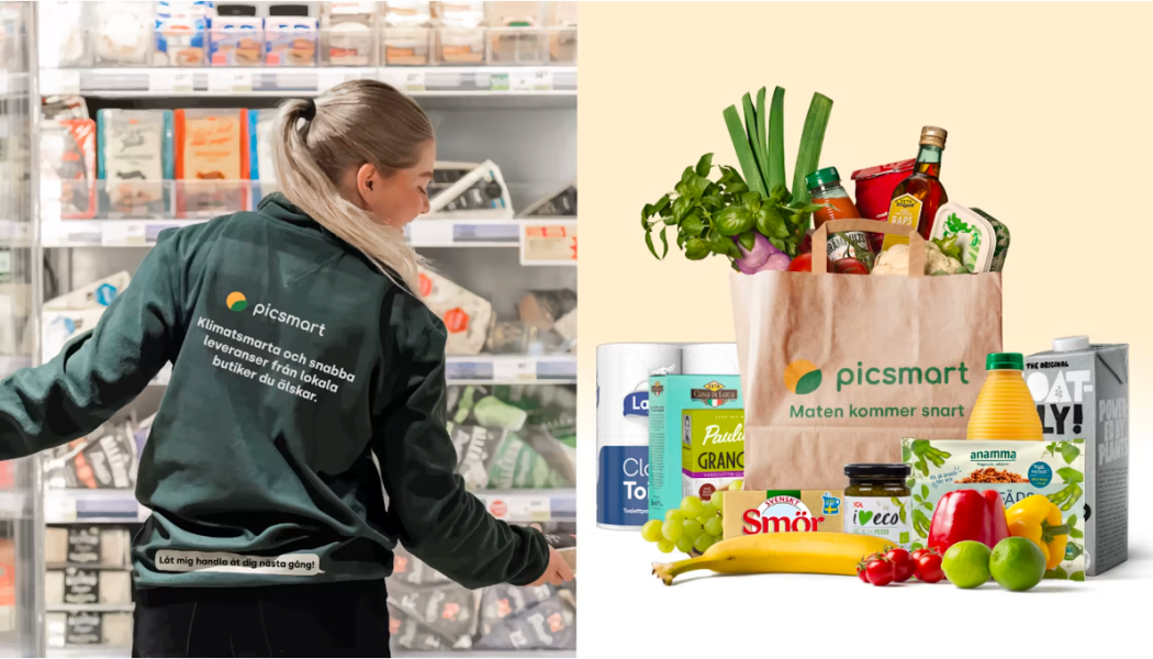 Under piloten kommer det vara Picsmarts shoppers som tar emot beställningarna och plockar varorna. Allt kommer att ske från Wolts plattform. Foto: Wolt