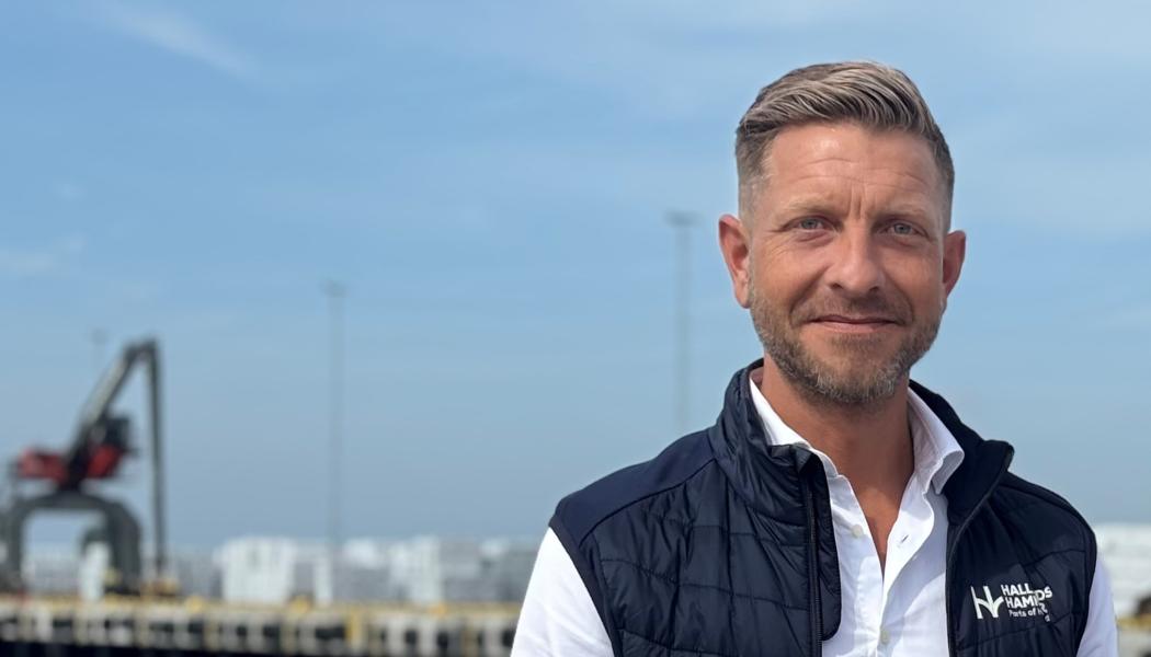 Henrik Nanfeldt ny vice VD. Foto: Hallands Hamnar