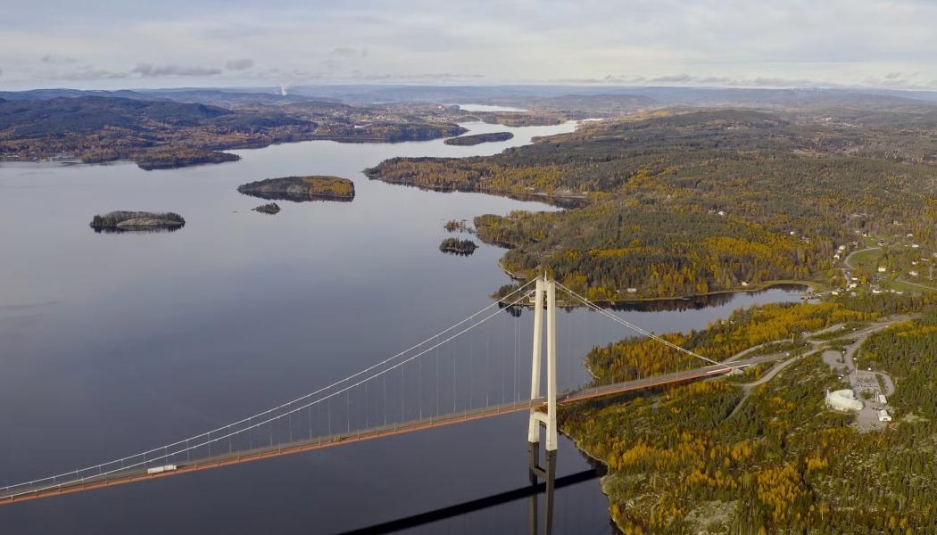 Högakustenbron Foto: Kramfors kommun