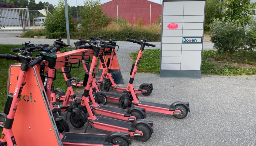 Mobilitetshubb samlar e-mobilitet på ett ställe. Foto: Upplands Väsby kommun