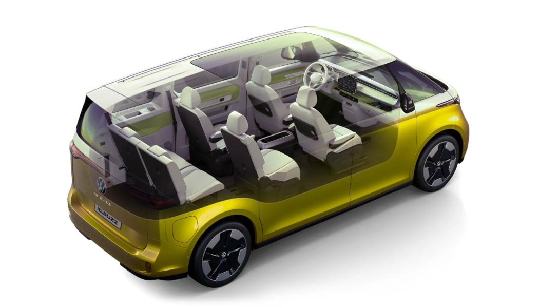 Volkswagen bekräftar att exporten till USA av ID.Buzz, som tillverkas i Hannover, har pausats – inte av tekniska skäl, utan på grund av att affären inte längre är lönsam med de nya importavgifterna. Foto: Volkswagen