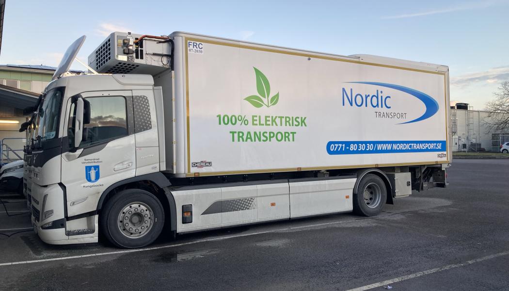 Nordic Transport är Kungsbackas nya varudistributör. Foto: Kungsbacka kommun