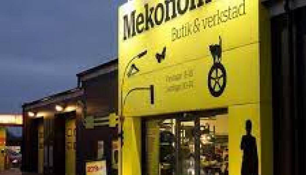 Mekonomen fortsätter att effektivisera lager- och distributionsprocesser. Arkivbild 
