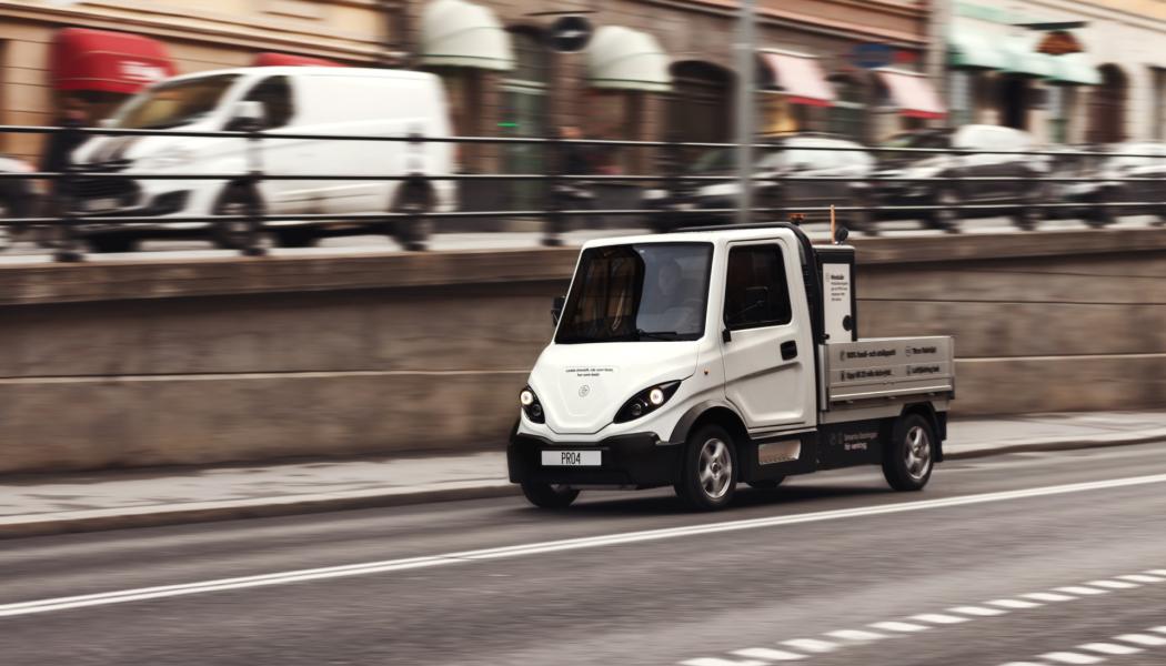 Produktionen av lastbilen Pro4 kommer att bli kvar på Inziles anläggning i Västervik. Foto: Inzile