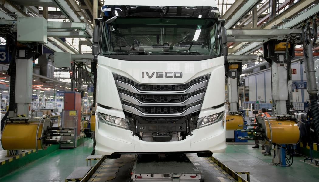 Nordiska tungviktare byggs i Madrid. Foto: Iveco