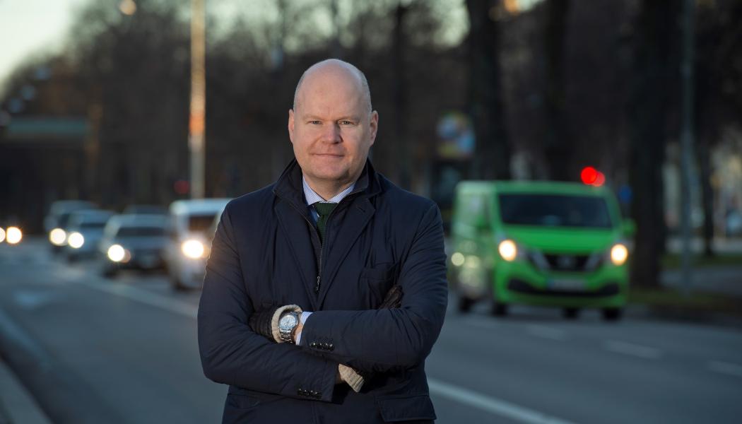 Marcus Dahlsten, vd Transportföretagen. Foto: Transportföretagen
