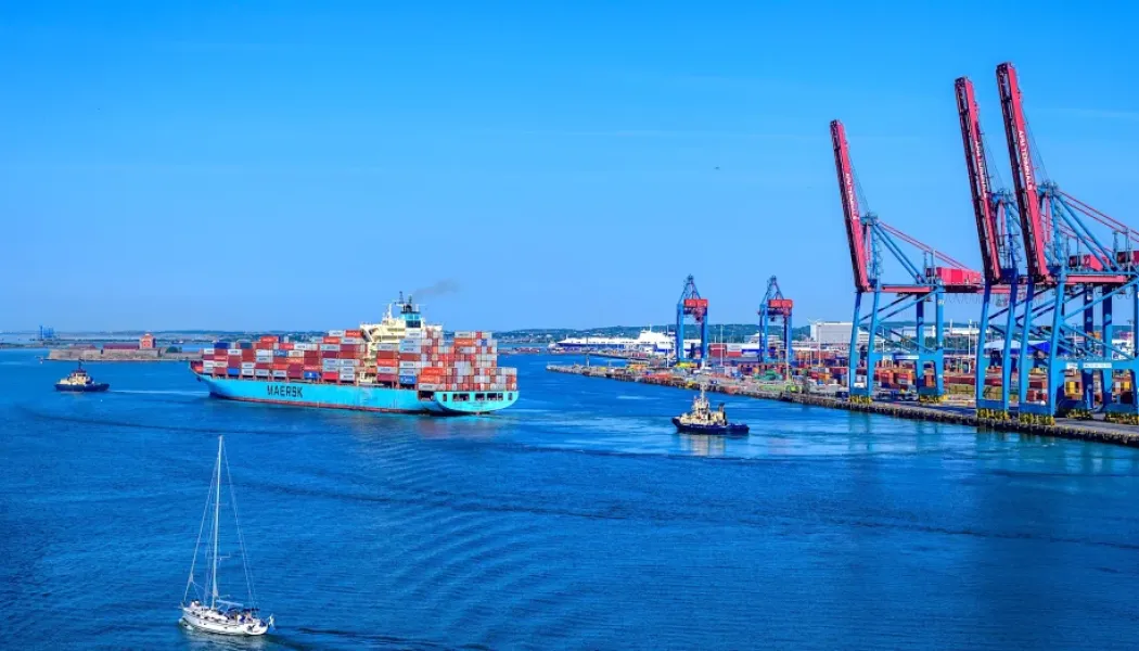 Större containerfartyg ändrar spelplanen. Foto: Lighthouse