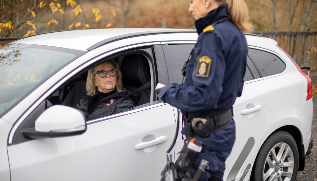 Antalet återkallade körkort minskade under 2022. Foto: Liza Simonsson