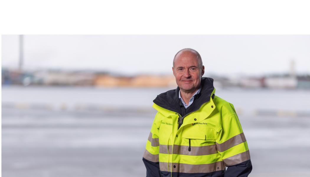 Christer Nederstedt, Försäljnings- och marknadschef, Kvarken Port. Foto: Kvarken Ports