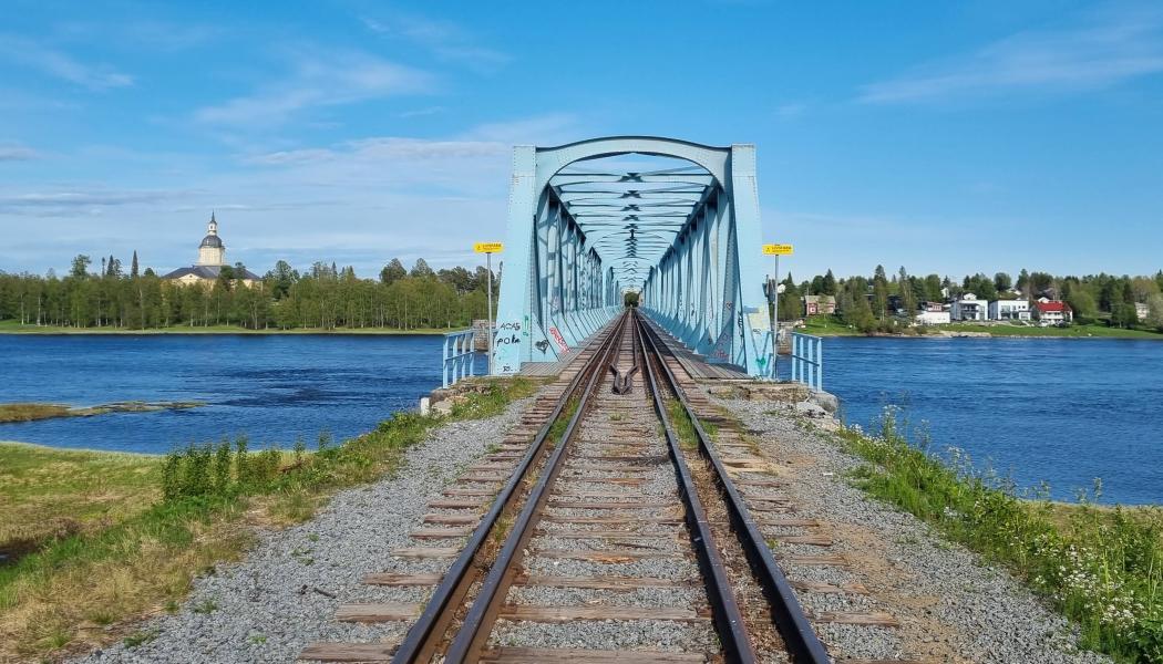 Laurila–Torneå–Haparanda är en del av det föreslagna TEN-T-kärnnätets utvidgning vid svensk-finska gränsfloden. Foto: Väylävirasto