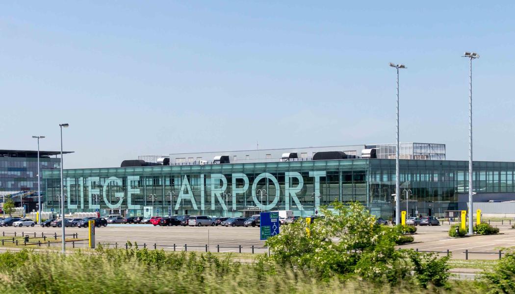 Flygplatsen i belgiska Liege. Foto: Wikipedia Common, kredit: Raimond Spekking 