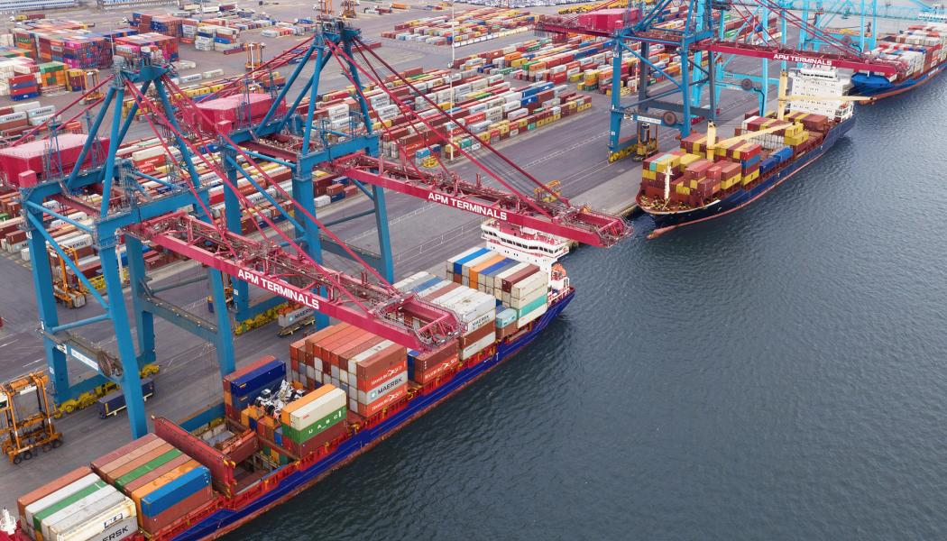 Nytt för året är även fler och tätare avgångar till de stora hubbarna i Europa och större fartyg med mer kapacitet. Foto: APM Terminals