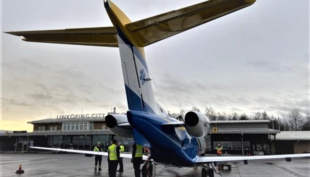 Linköping City Airport utsedd till beredskapsflygplats för 2023. Foto: Linköping City Airport