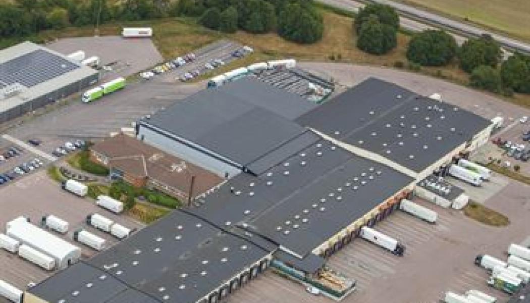 SLP har förvärvar 56 000 kvadratmeter logistik i Långeberga. Foto: SLP