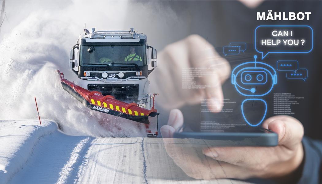 Mählers uppgraderar sitt smarta styrsystem MC3 med Ai-assisterad support. Något som innebär att lastbilschauffören kan få teknisk support oavsett tid på dygnet. Foto: Mählers