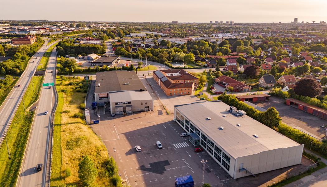 Fastigheterna Grönsakshandlaren 4 och Grönsakshandlaren 6 i Malmö. Foto: Logistea