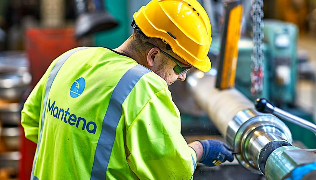 Norska Mantena underhåller och reparerar järnvägsfordon, komponenter och rälsburna anläggningsmaskiner åt ett antal järnvägsföretag. Mantena utför även termisk sprutning av metaller. FOTO: MANTENA