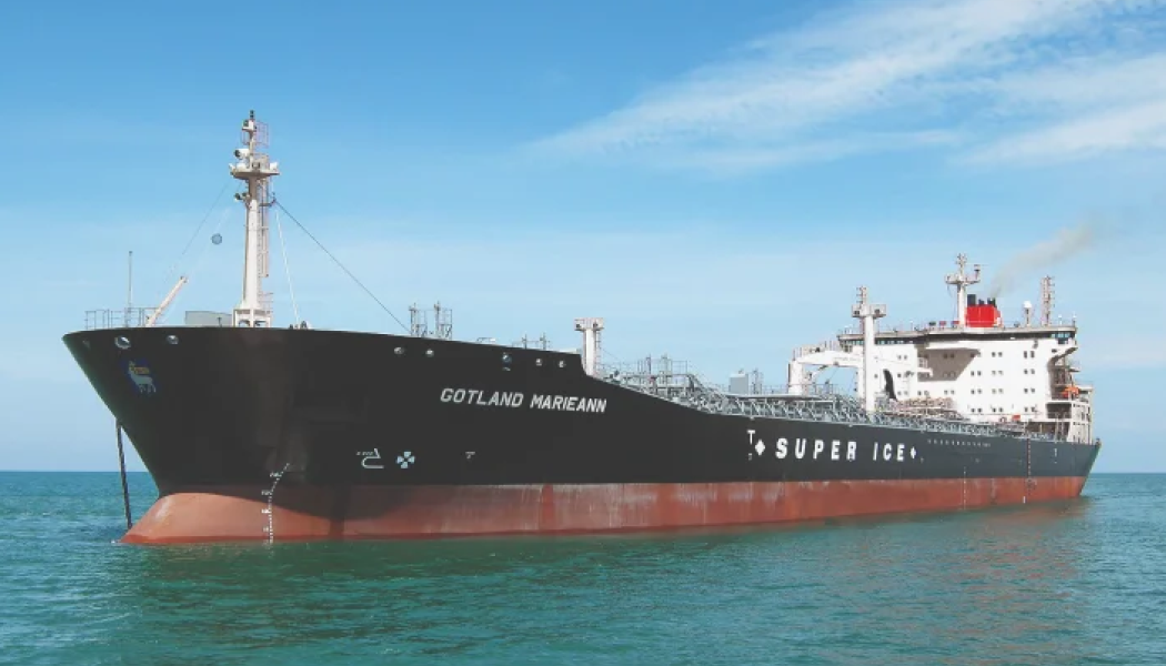  M/T Gotland Marieann är ett av tre fartyg som Gotlandsbolaget säljer. Foto: Gotlandsbolaget 