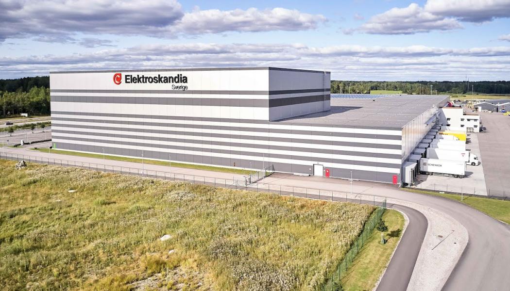 logistiken är viktig för Elektroskandias verksamhet i Örebro.  Foto: Knapp