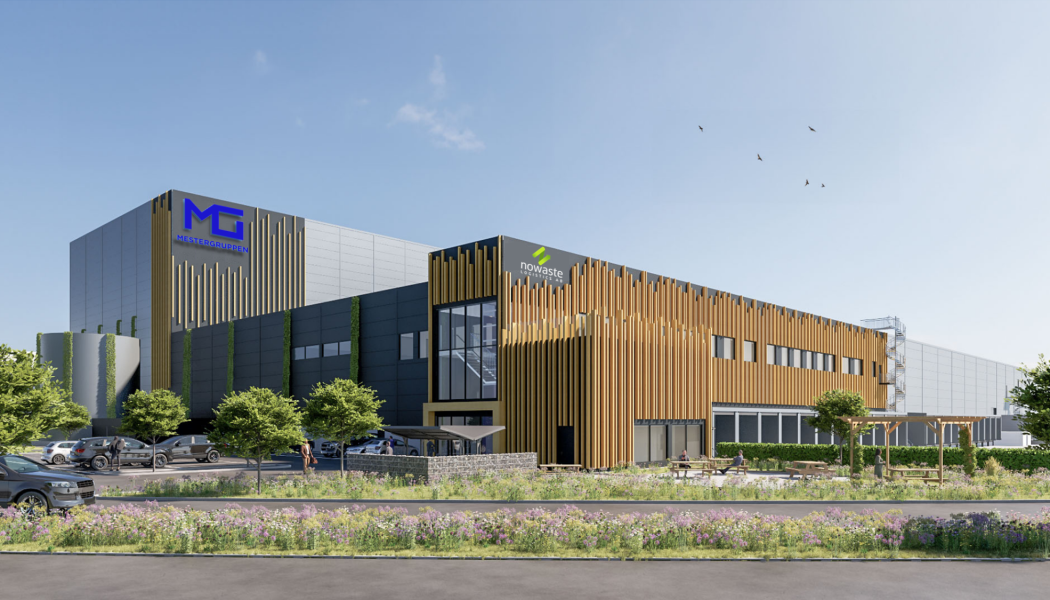 Det nya logistikcentret kommer att erhålla miljöcertifieringen 