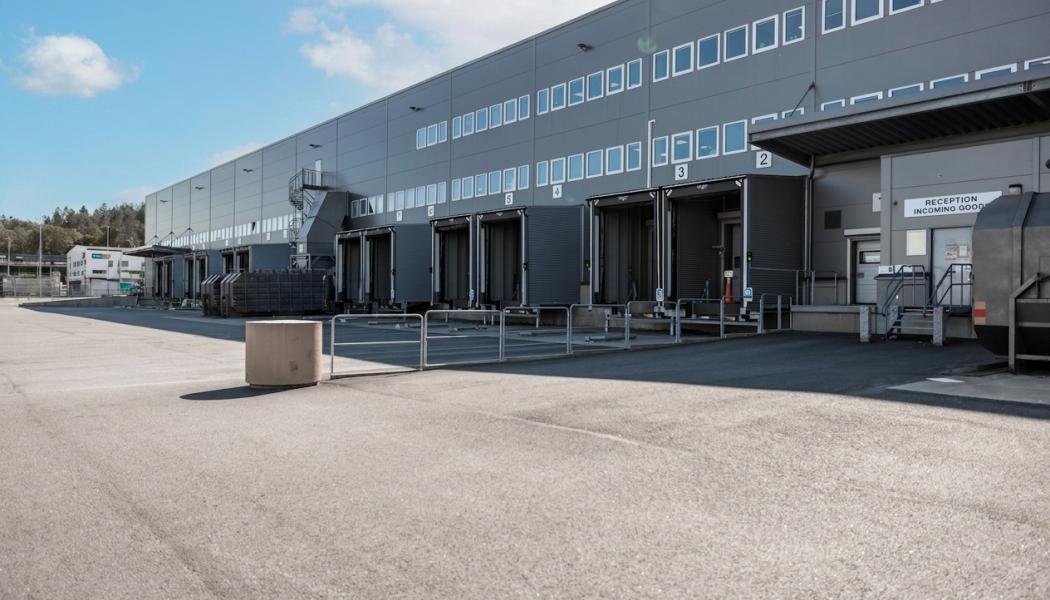 Logistikfastigheten i Balltorp, Göteborg. Foto: Mileway