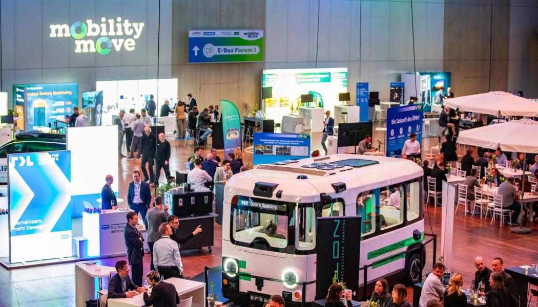 Mobility Move samlar branschen i Berlin den 10–12 mars 2026 med fokus på kollektivtrafikens teknik och framtid. Foto: Arrangör för Mobility Move