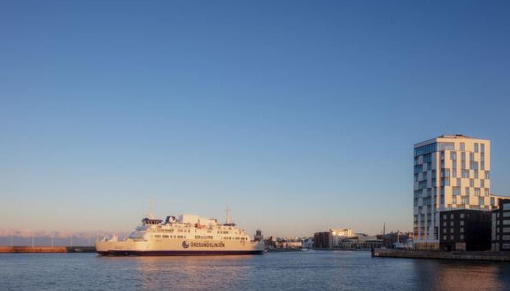 Totalt korsade 372 455 passagerare Öresund till fots i augusti, vilket innebär en nivå som inte uppmätts sedan 1999. Foto: Molslinjen