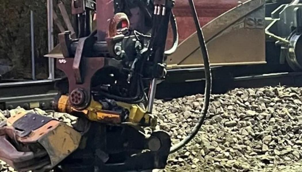 Morshyttan är en driftplats på godsstråket Storvik–Avesta/Krylbo, en del av EU:s transportnät TEN-T. Sträckan trafikeras främst av godståg. Foto: Trafikverket