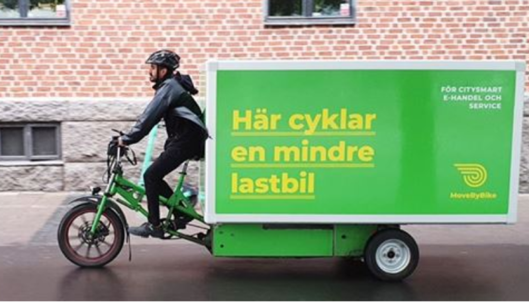  MoveByBike stärker sitt varumärke. Foto:  MoveByBike