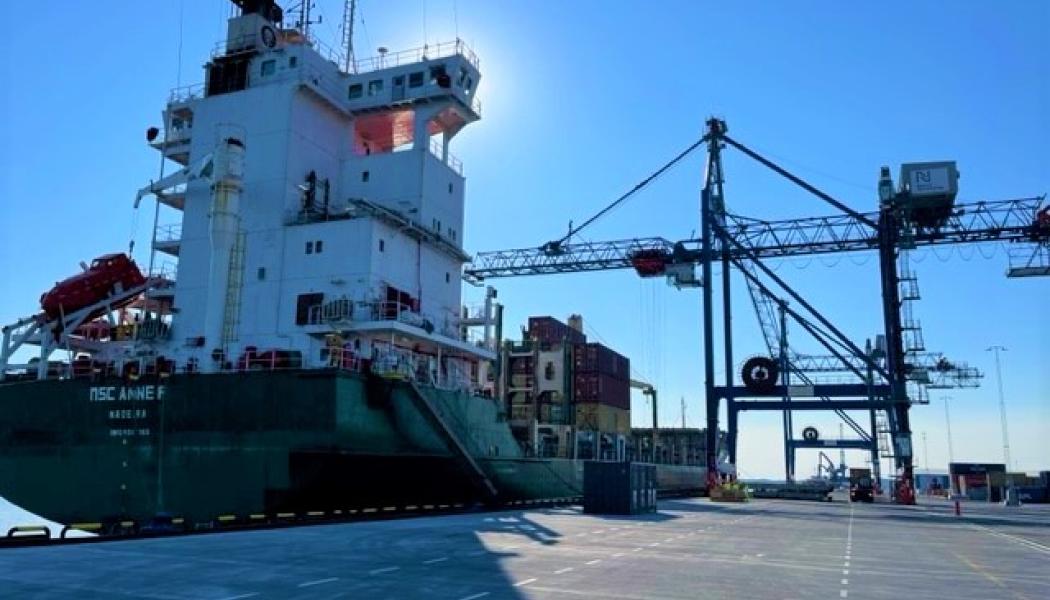 MSC Anne F. Foto: Norrköpings hamn