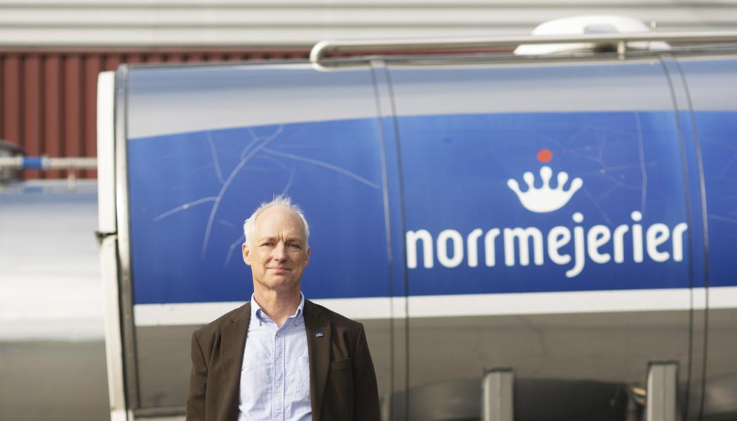 Gerhard Bley, Norrmejeriers vd. Pressbild: Norrmejerier