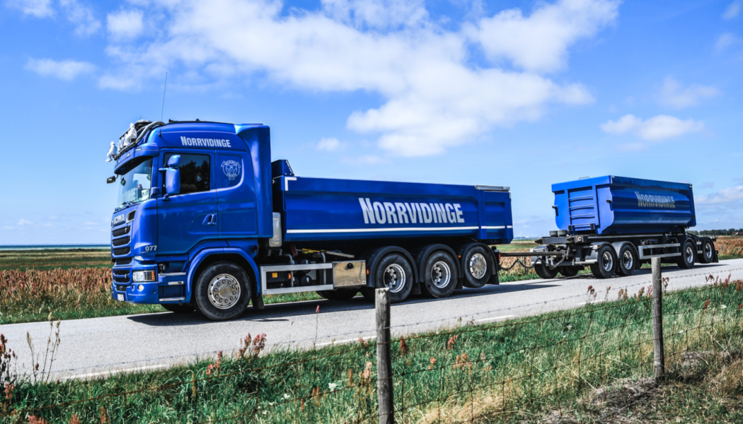 Norrvidinge stärker sin position som aktör inom anläggningslogistik. Foto: Norrvidinge 
