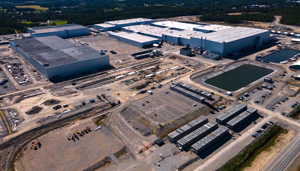 Northvolt Ett i juli 2023 i Skellefteå. Foto: Wikipedia Common, kredit: Spisen